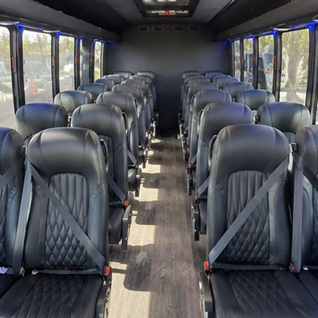 cross the finish line on your wedding timeline with a minibus rental