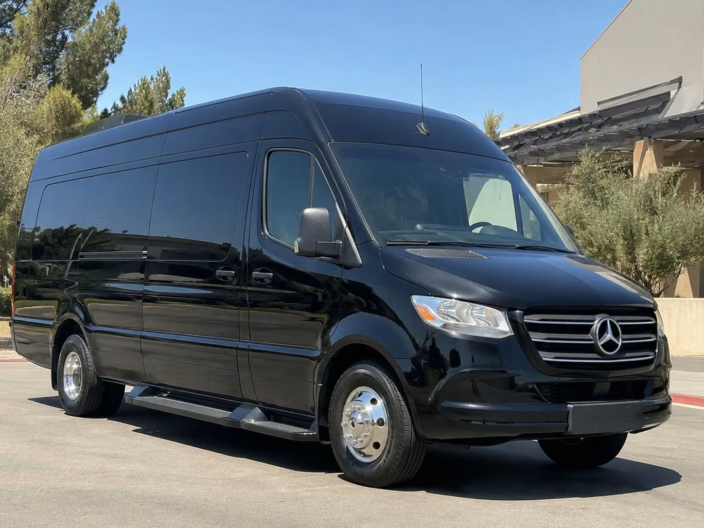 pontiac sprinter van rental with driver