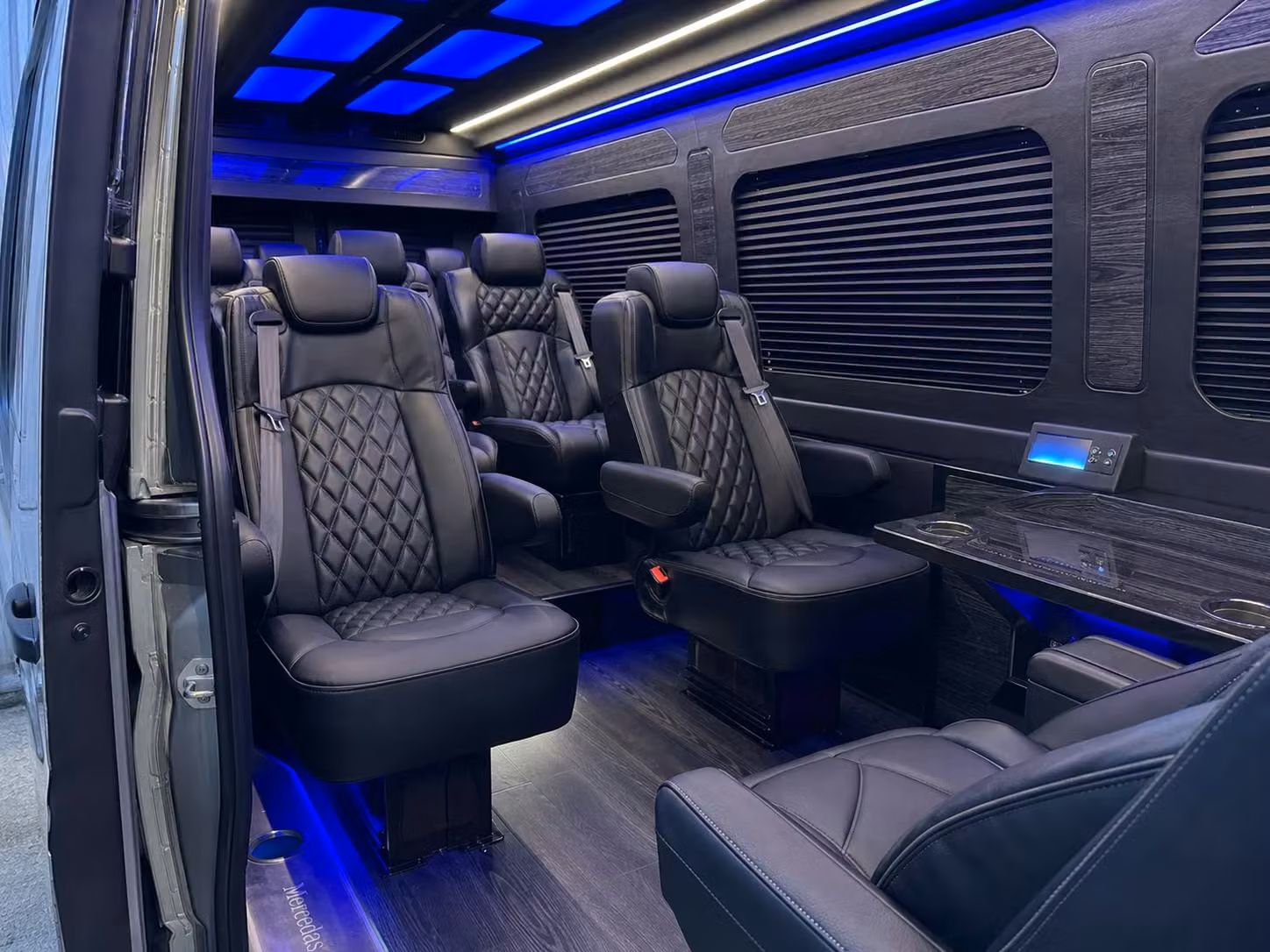 sprinter van transportation for groups and events across pontiac
